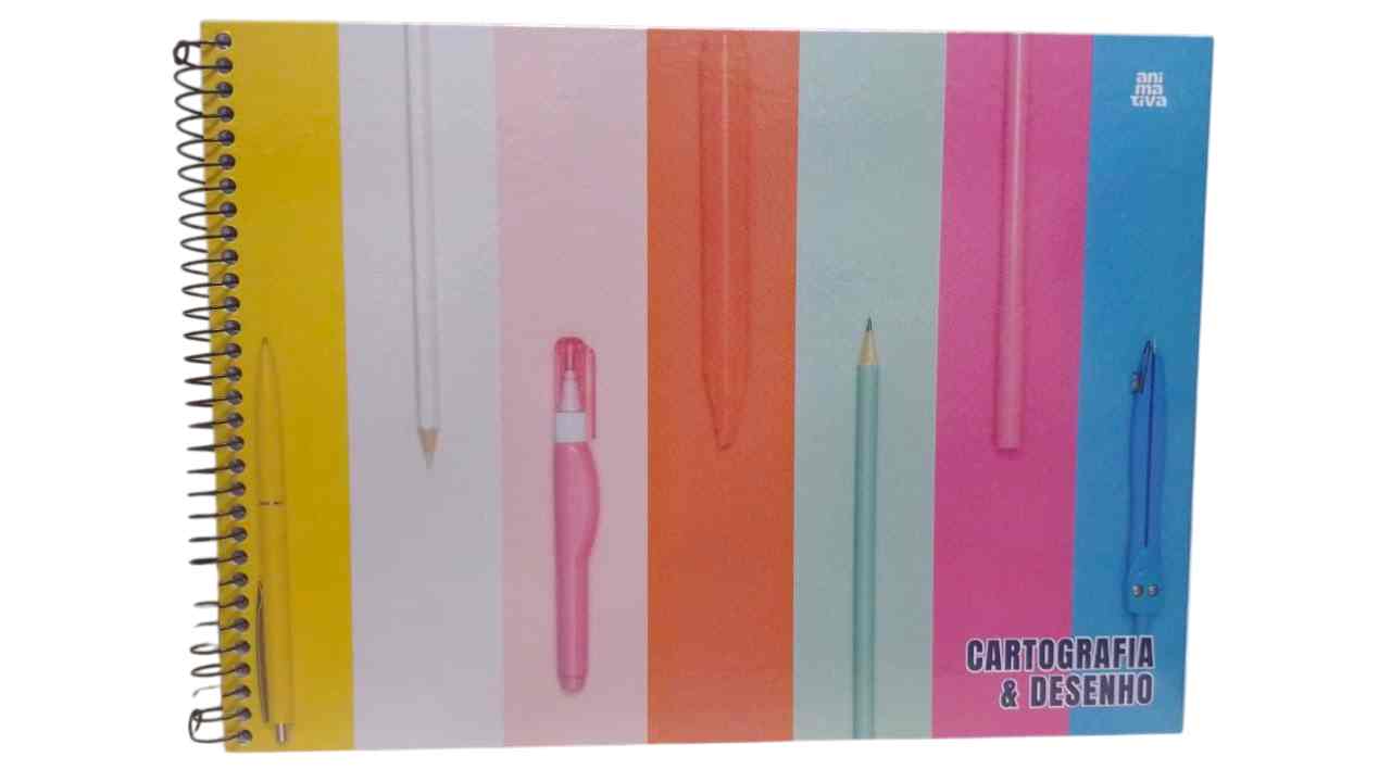 CADERNO DESENHO/CARTOGRAFIA C.D. ANIMATIVA